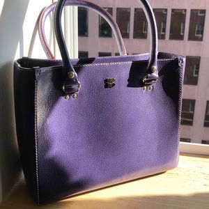 Kate Spade Rich Purple Tote